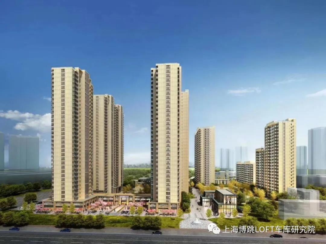 乌海采用了LOFT车库武汉当代集团春风十里项目现已结构封顶！